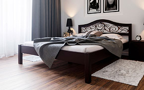 Ліжко Італія з ковкою - Фото_12